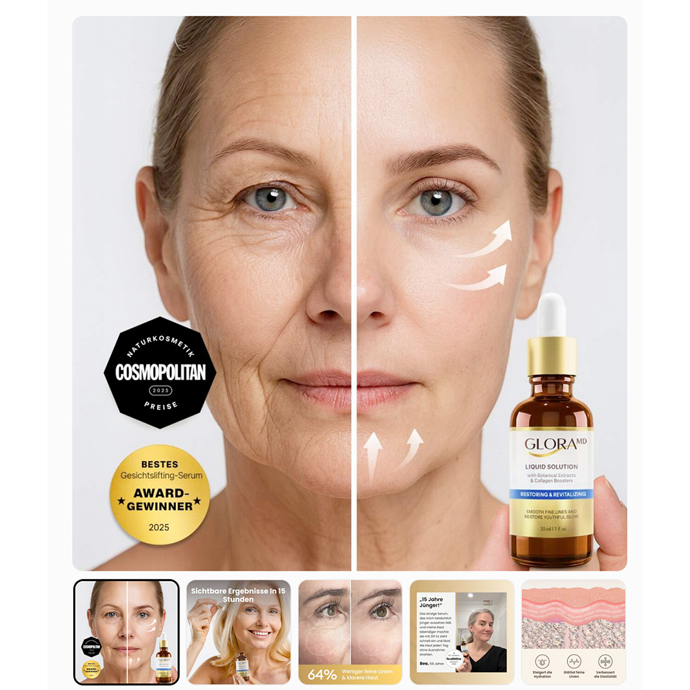 GloraMD Liquid Solution Anti Aging Serum